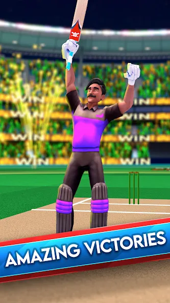 Stick Cricket Clash (тик Крикет Клаш)  [МОД Меню] Screenshot 4