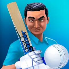 Скачать взлом Stick Cricket Clash (тик Крикет Клаш)  [МОД Меню] - стабильная версия apk на Андроид