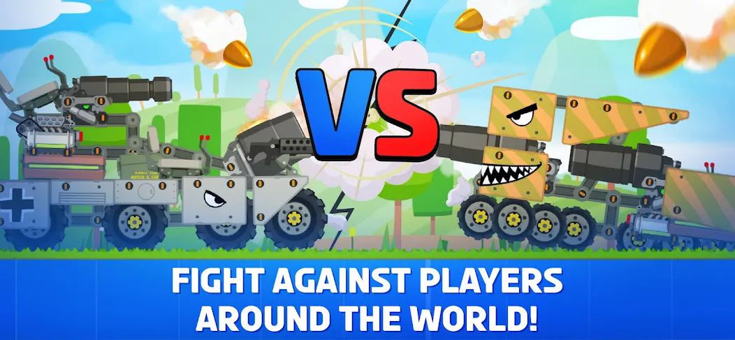 Super Tank Rumble  [МОД Меню] Screenshot 2