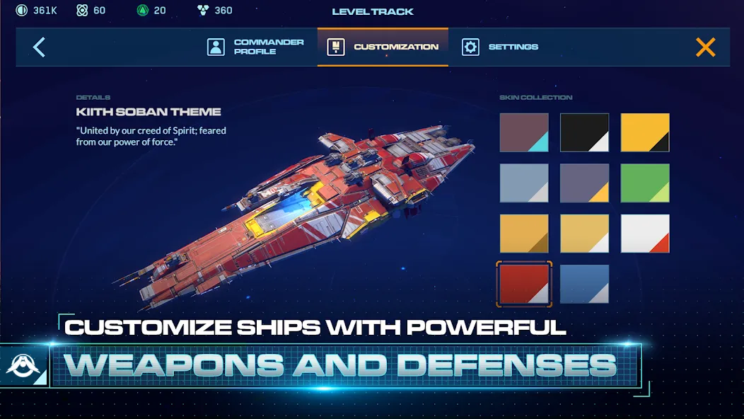 Homeworld Mobile: Sci-Fi MMO (Хоумворлд Мобаил)  [МОД Unlocked] Screenshot 3