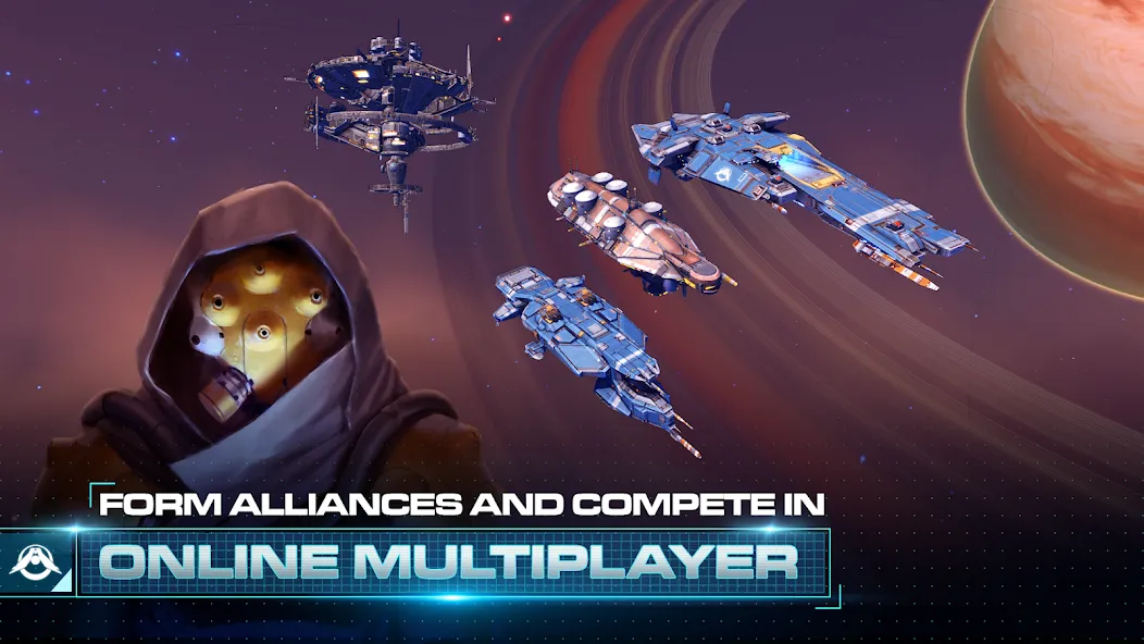 Homeworld Mobile: Sci-Fi MMO (Хоумворлд Мобаил)  [МОД Unlocked] Screenshot 4