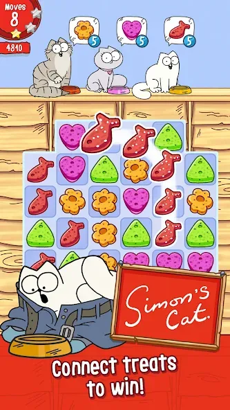 Simon’s Cat Crunch Time  [МОД Menu] Screenshot 1