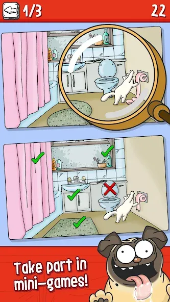 Simon’s Cat Crunch Time  [МОД Menu] Screenshot 2