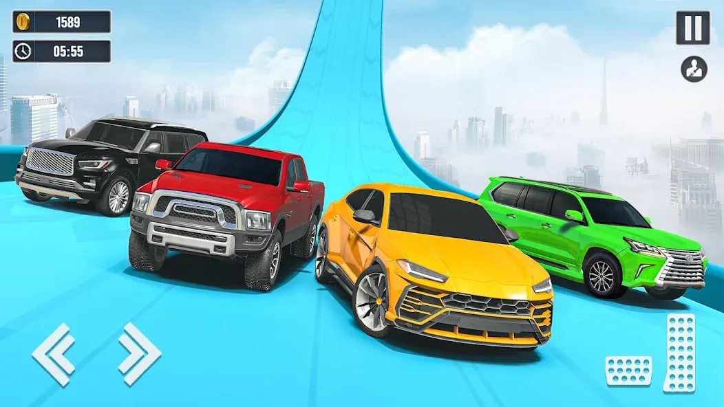 Car Stunt Games : Car Games 3D (Кар Стант Геймс)  [МОД Много денег] Screenshot 2