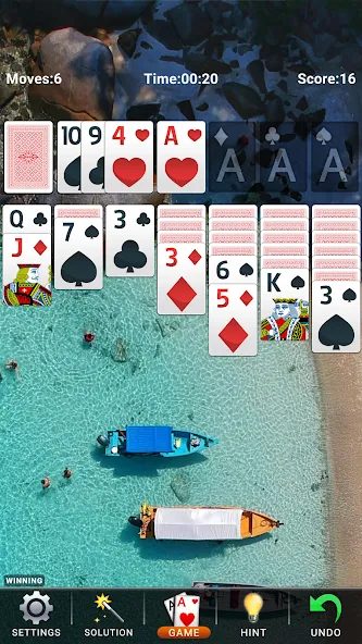 Solitaire: Classic Card Game  [МОД Меню] Screenshot 5