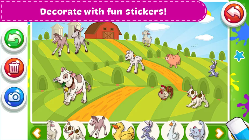 Coloring Book - Kids Paint  [МОД Unlocked] Screenshot 2