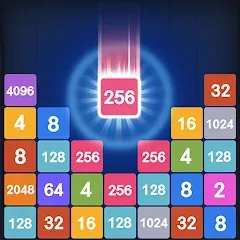 Взлом Drop Merge : Number Puzzle (Дроп Мердж)  [МОД Бесконечные монеты] - последняя версия apk на Андроид