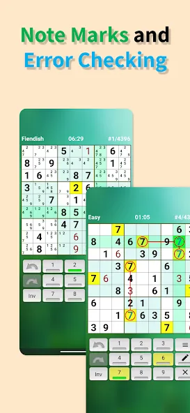 Sudoku offline (Судоку оффлайн)  [МОД Много монет] Screenshot 4