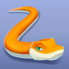 Взломанная Snake Rivals - Fun Snake Game (Снейк Ривалс)  [МОД Много денег] - стабильная версия apk на Андроид