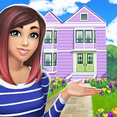 Скачать взломанную Home Street - Dream House Sim  [МОД Mega Pack] - полная версия apk на Андроид