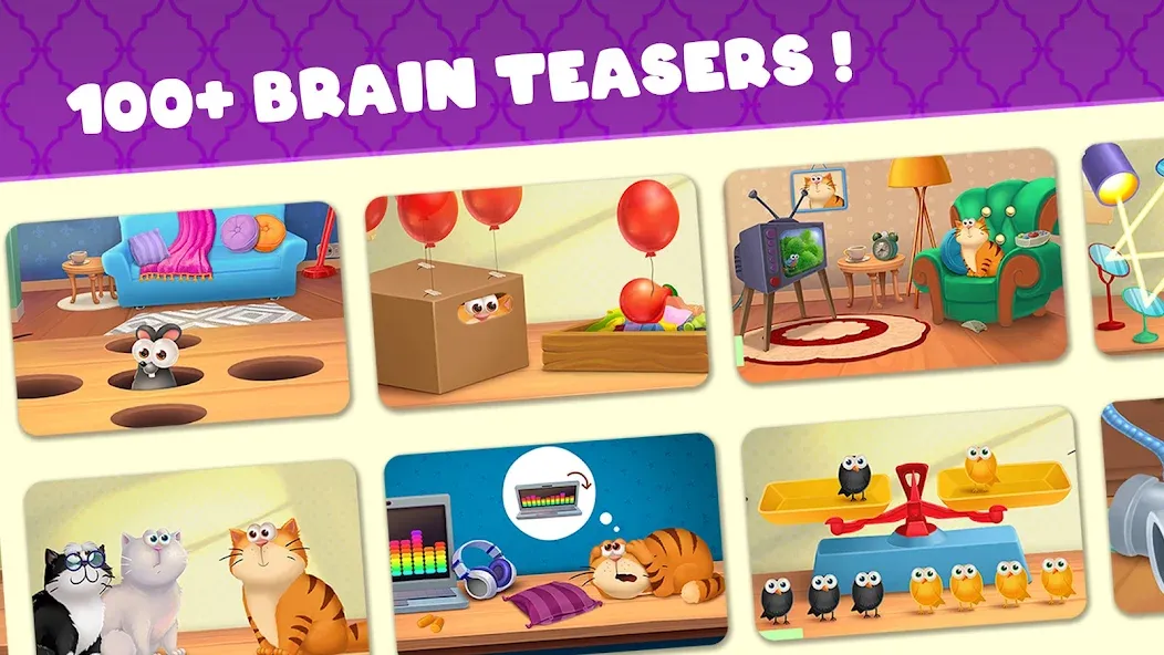 Brain quiz: Tricky puzzle  [МОД Много денег] Screenshot 1