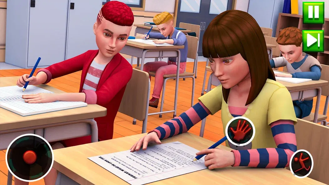 High School Teacher Sim Games  [МОД Все открыто] Screenshot 2