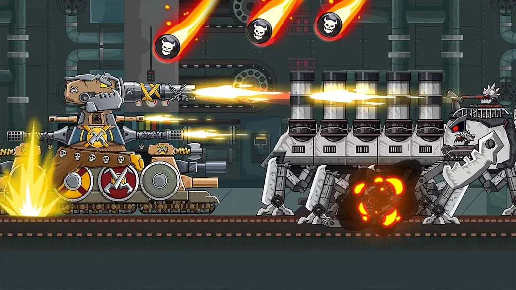 Tank Arena Steel Battle (Танковая Арена Стальное Сражение)  [МОД Unlimited Money] Screenshot 1