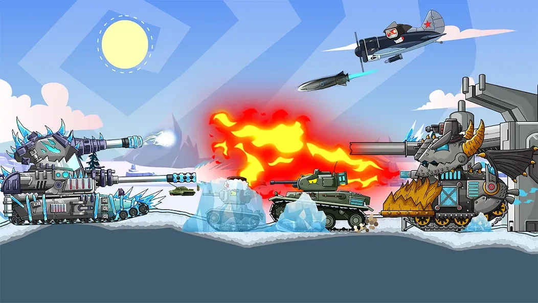 Tank Arena Steel Battle (Танковая Арена Стальное Сражение)  [МОД Unlimited Money] Screenshot 5