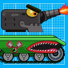 Скачать взломанную TankCraft – War Tank Battles (ТанкКрафт)  [МОД Меню] - полная версия apk на Андроид