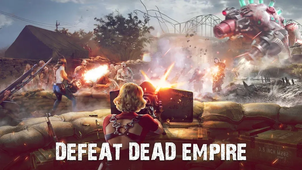 Dead Empire: Zombie War (Дед Эмпайр)  [МОД Menu] Screenshot 5