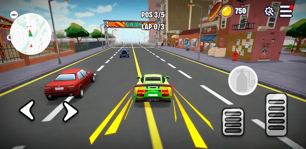 Rumble Racing: Car Drifting (Рамбл Рейсерс)  [МОД Unlimited Money] Screenshot 1