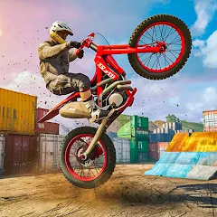 Скачать взлом Bike Stunt Race Tricks Master  [МОД Бесконечные деньги] - стабильная версия apk на Андроид