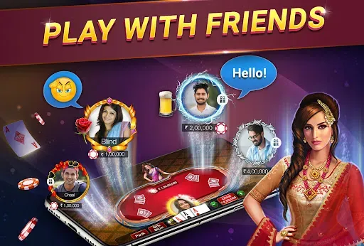 Teen Patti Gold, Rummy & Poker (Тин Патти Голд Кард Гейм)  [МОД Все открыто] Screenshot 5