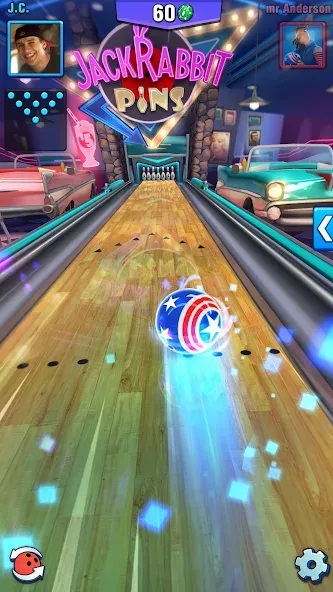 Bowling Crew — 3D bowling game  [МОД Menu] Screenshot 4