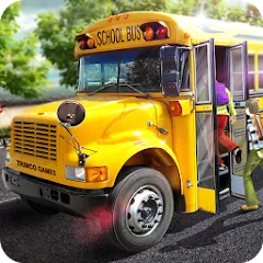 Взломанная School Bus 16  [МОД Много монет] - полная версия apk на Андроид