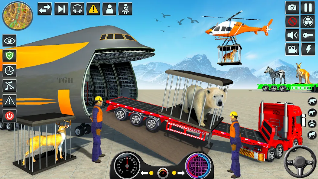 Animal Transport Driving Games (Домашний перевоз игры)  [МОД Меню] Screenshot 5