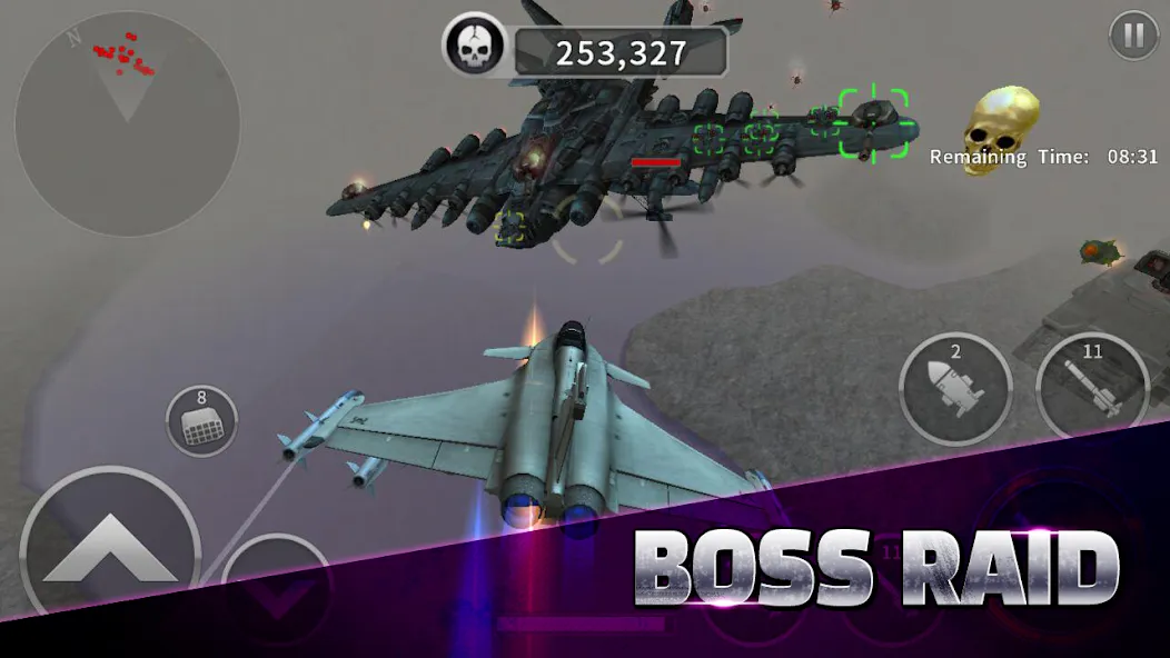 GUNSHIP BATTLE: Helicopter 3D  [МОД Все открыто] Screenshot 4