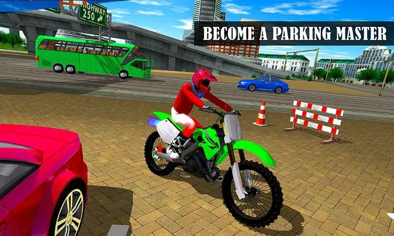 Bike Parking Moto Driving Game (Ларонг Парадахан нг Бисиклета)  [МОД Mega Pack] Screenshot 4