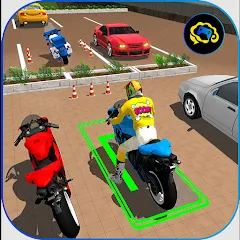 Скачать взлом Bike Parking Moto Driving Game (Ларонг Парадахан нг Бисиклета)  [МОД Mega Pack] - последняя версия apk на Андроид