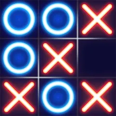 Скачать взлом Tic Tac Toe - Offline XOXO (Тиктактое)  [МОД Бесконечные деньги] - последняя версия apk на Андроид