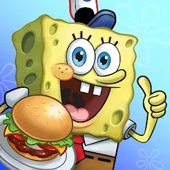 Взломанная SpongeBob: Krusty Cook-Off  [МОД Menu] - последняя версия apk на Андроид