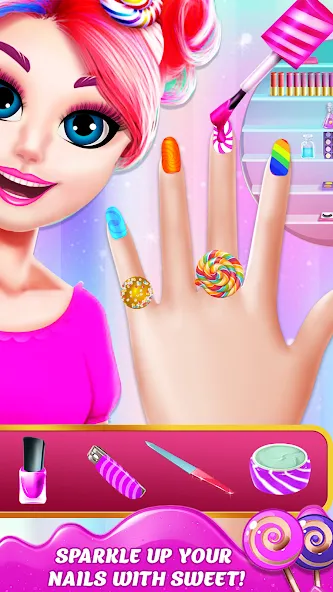 DIY Candy Makeup-Beauty Salon (ДИУАИ Мейкап)  [МОД Unlocked] Screenshot 3