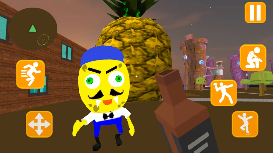 Neighbor Sponge. Scary Secret  [МОД Бесконечные монеты] Screenshot 1