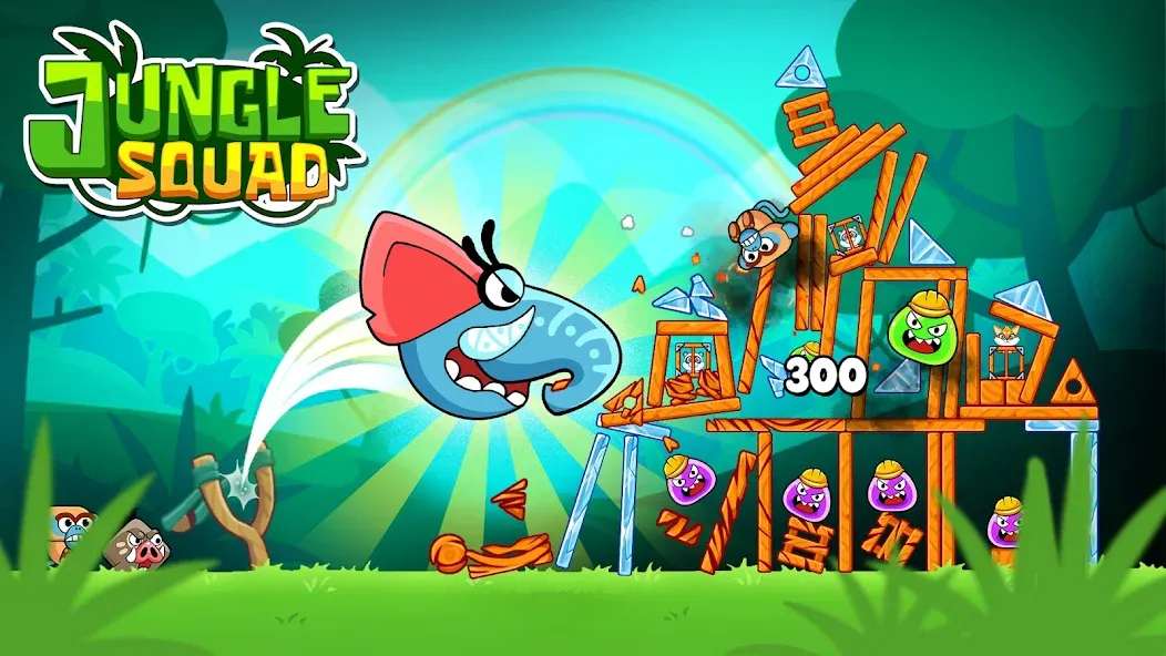 Jungle Squad: Rescue Animals (Джангл Сквад)  [МОД Unlimited Money] Screenshot 1