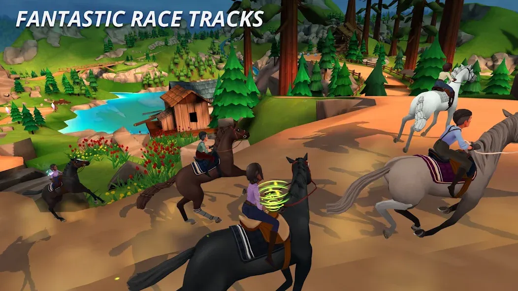 Wildshade: Fantasy Horse Races (Уайлдшейд)  [МОД Menu] Screenshot 1