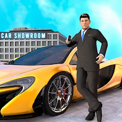 Скачать взломанную Car Dealer Tycoon Auto Shop 3D  [МОД Unlocked] - стабильная версия apk на Андроид