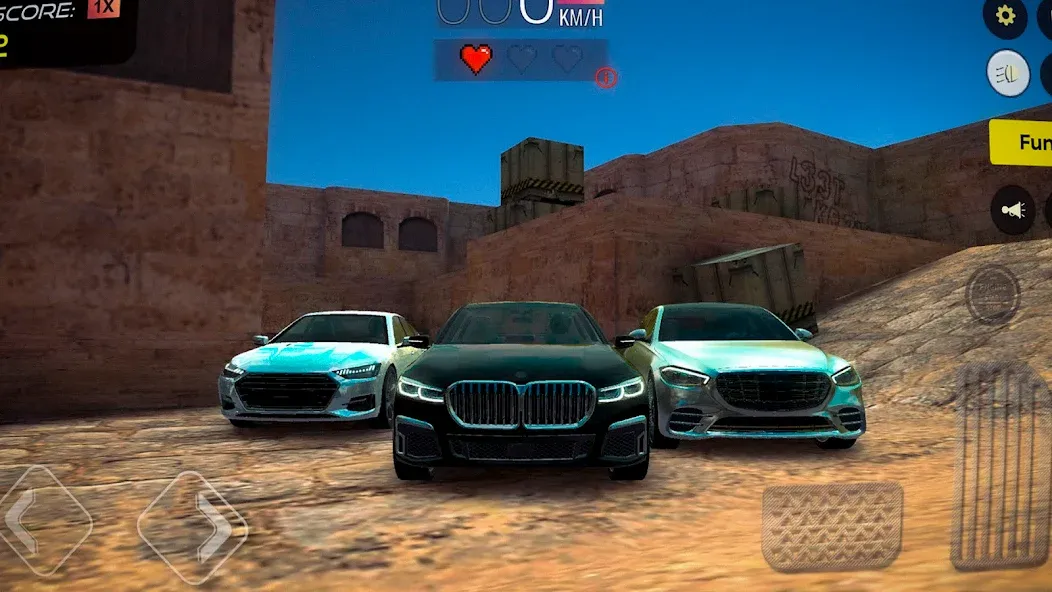 Racing in Car - Multiplayer (Рейсинг ин Кар)  [МОД Меню] Screenshot 4