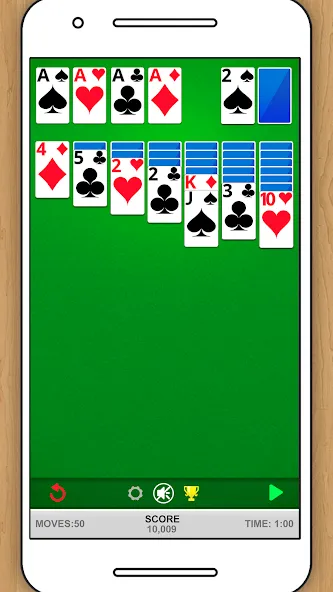 SOLITAIRE CLASSIC CARD GAME  [МОД Unlimited Money] Screenshot 1