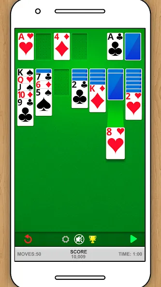 SOLITAIRE CLASSIC CARD GAME  [МОД Unlimited Money] Screenshot 2