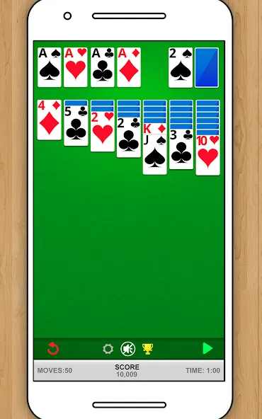 SOLITAIRE CLASSIC CARD GAME  [МОД Unlimited Money] Screenshot 5