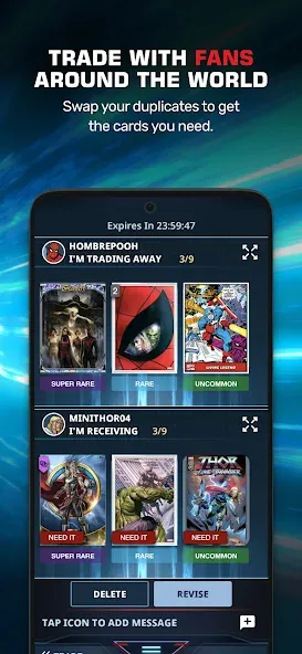 Marvel Collect! by Topps®  [МОД Много денег] Screenshot 3