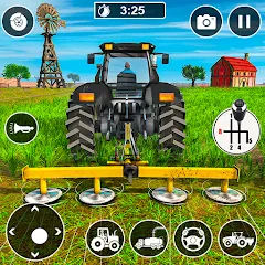 Взлом Real Tractor Driving Games (Риал Трактор Драйвинг Геймс)  [МОД Unlocked] - стабильная версия apk на Андроид