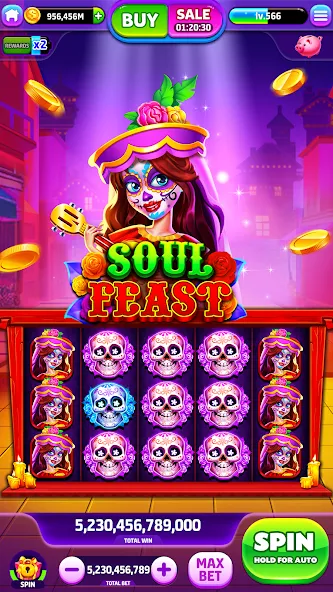 Spin To Rich - Vegas Slots (Спин Ту Рич)  [МОД Unlimited Money] Screenshot 2