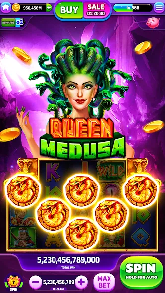 Spin To Rich - Vegas Slots (Спин Ту Рич)  [МОД Unlimited Money] Screenshot 3