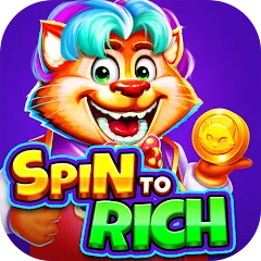 Скачать взломанную Spin To Rich - Vegas Slots (Спин Ту Рич)  [МОД Unlimited Money] - стабильная версия apk на Андроид