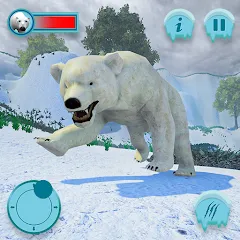 Скачать взломанную Polar Bear Family Survival  [МОД Много монет] - стабильная версия apk на Андроид