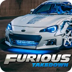 Скачать взломанную Furious: Takedown Racing (Фьюриъс)  [МОД Много денег] - полная версия apk на Андроид