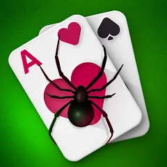 Взломанная Spider Solitaire (Спайдер Солитер)  [МОД Все открыто] - стабильная версия apk на Андроид