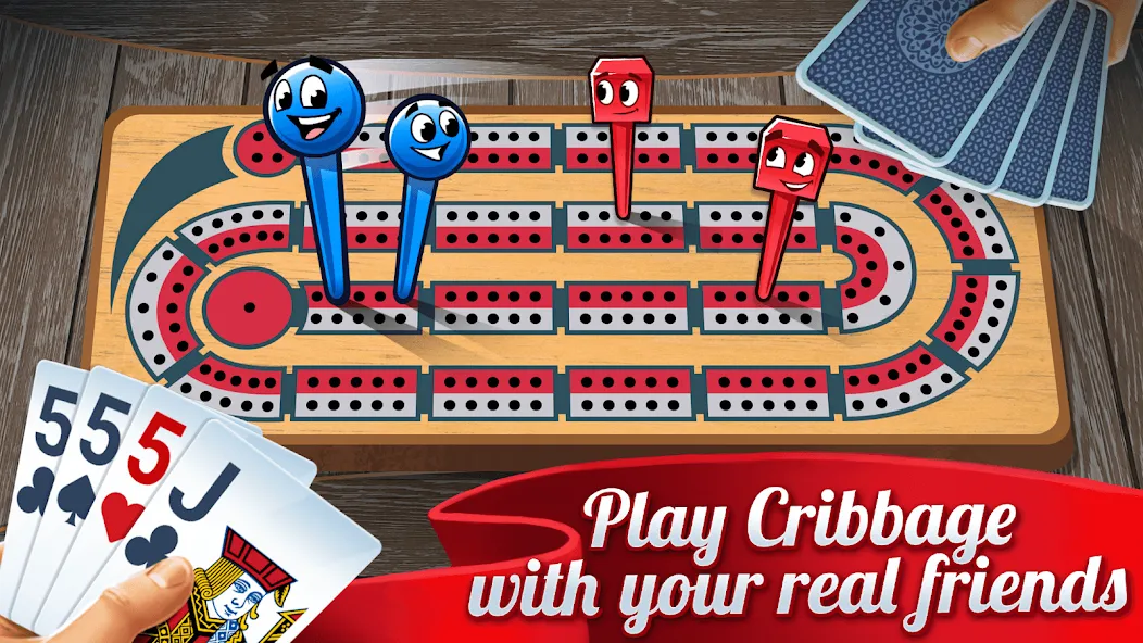 Ultimate Cribbage: Card Board (Ультимат Криббедж)  [МОД Menu] Screenshot 1