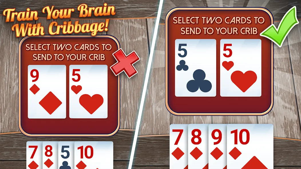 Ultimate Cribbage: Card Board (Ультимат Криббедж)  [МОД Menu] Screenshot 3